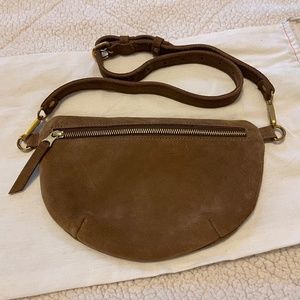 Abby Alley Suede Sling Bag